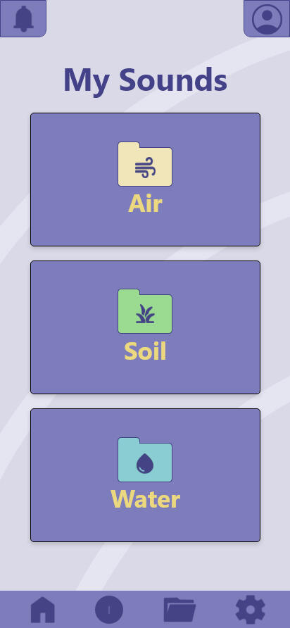 My Sounds Page